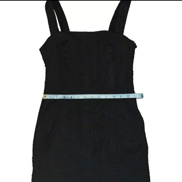 Banana Republic Size 2 Black Bodycon Pencil Dress B25#7 - Picture 5 of 6